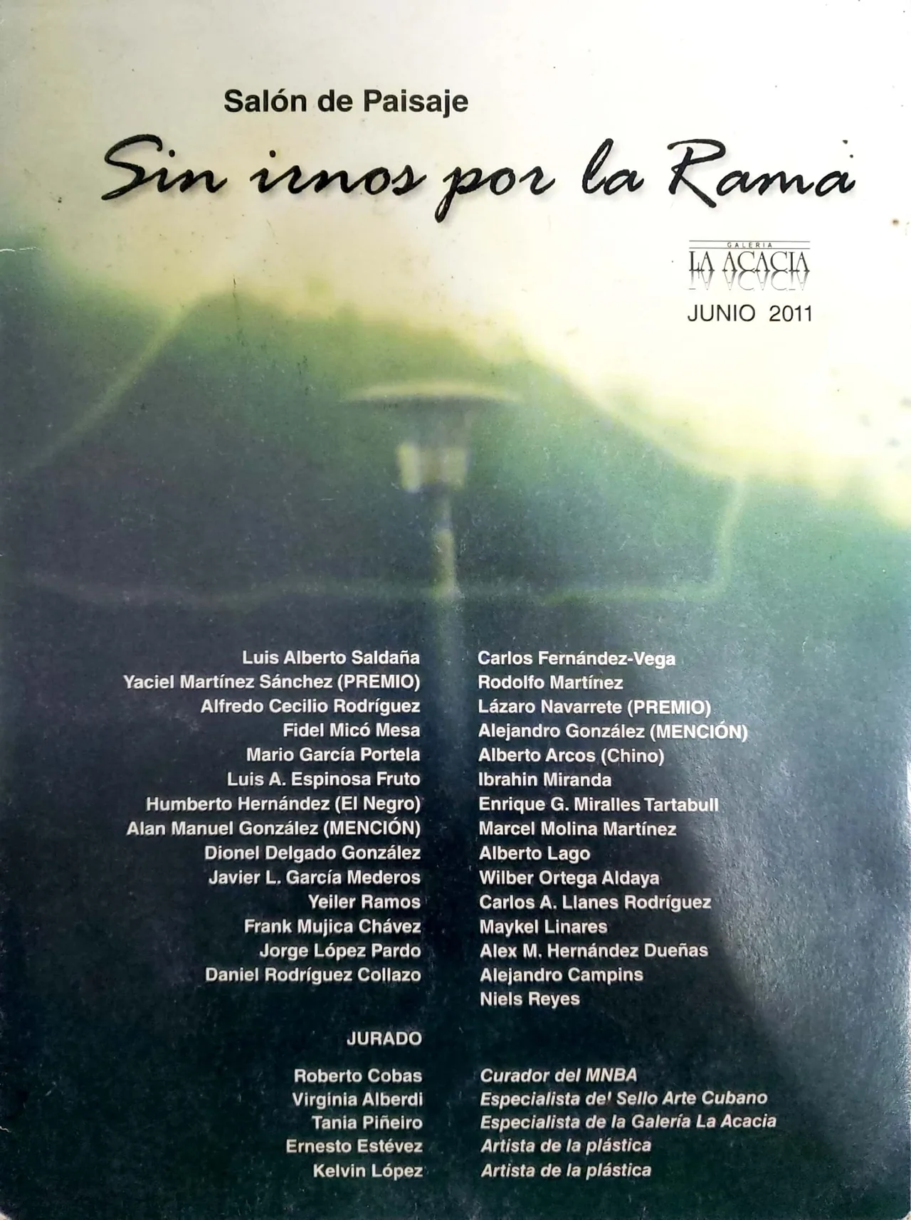 Catalogue: Sin irnos por la rama. Salón de Paisaje