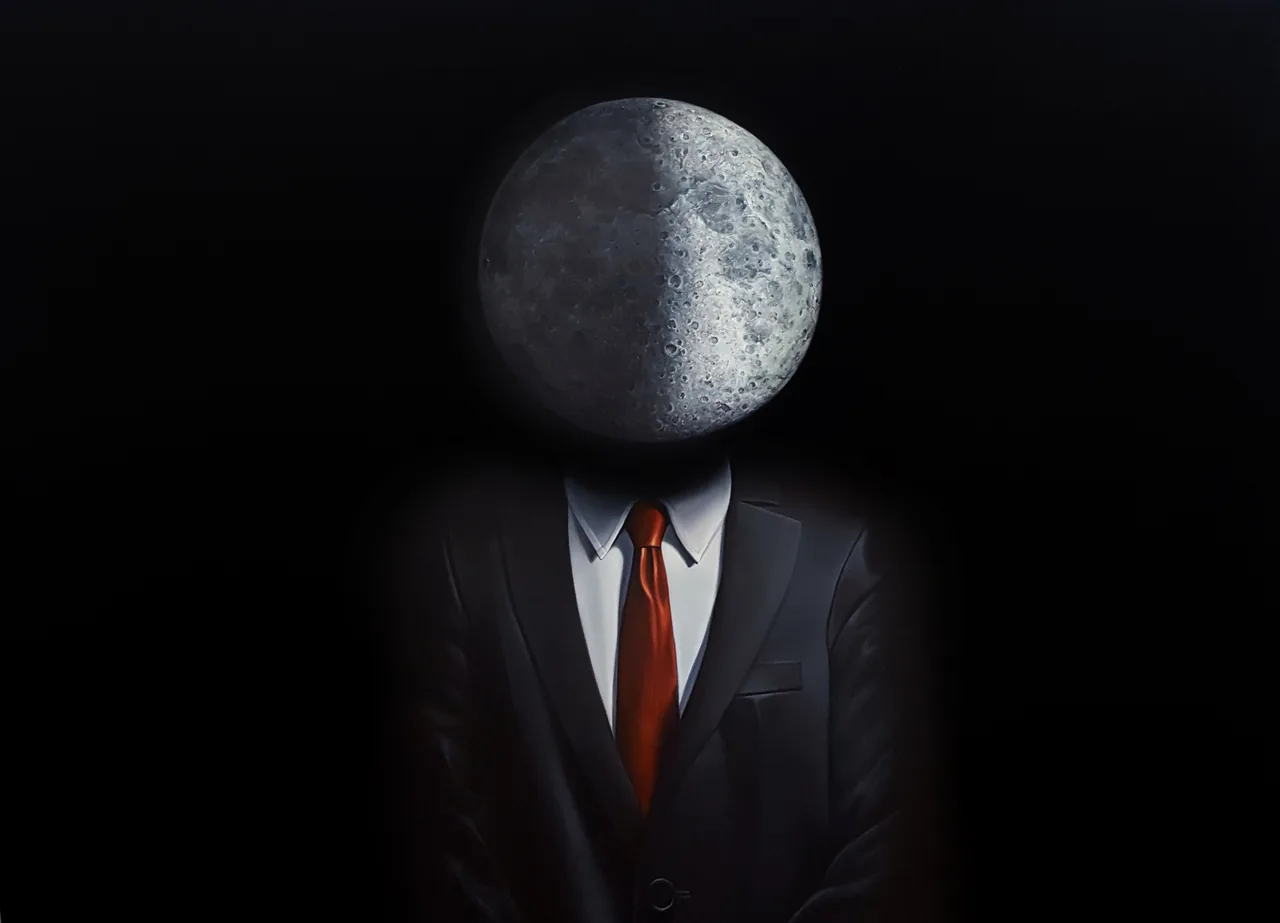 Predator, 2018–2020, oil on canvas — painting by Luis Alberto Saldaña