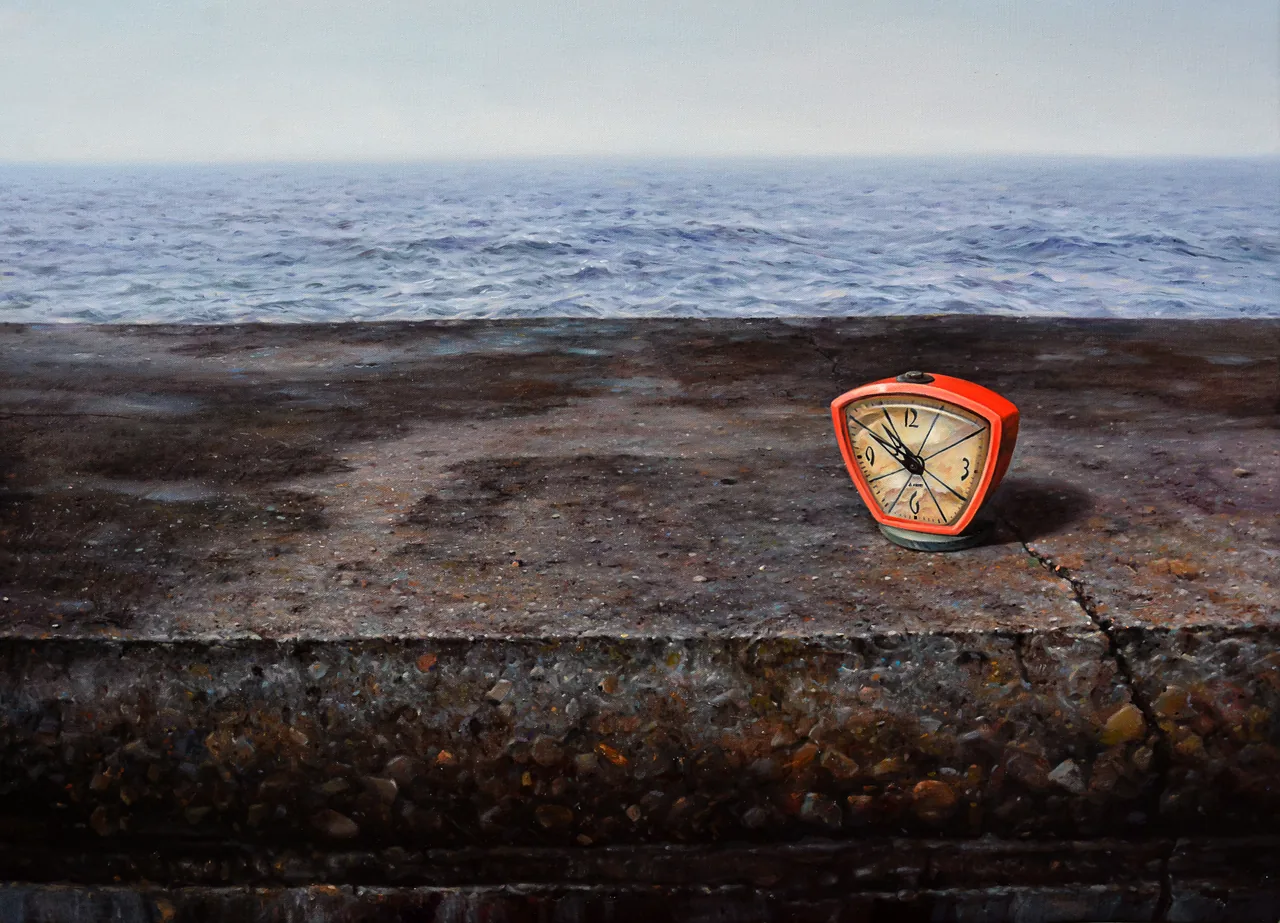 Eleven, 2016, oil on canvas — painting by Luis Alberto Saldaña