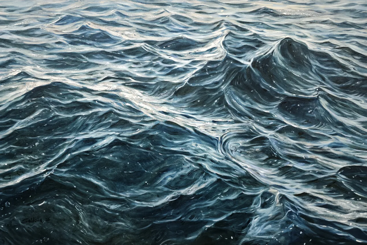 Untitled, 2026, oil on canvas — painting by Luis Alberto Saldaña
